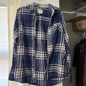 Mens American eagle plaid shirt